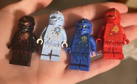 LEGO NINJAGO 4 NRG Minifigure Set