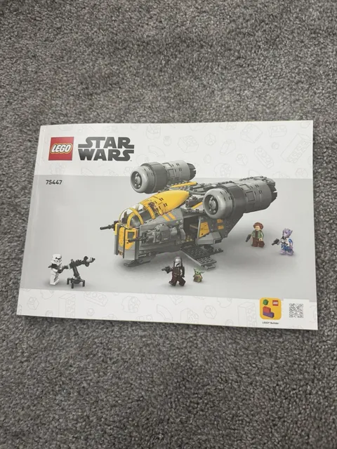 New LEGO Star Wars - The Razor Crest - 75447 - Instructions Manual ONLY