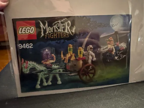 LEGO Monster Fighters The Mummy 9462 Instruction Manual ONLY Retired 2012