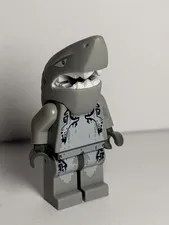 LEGO Atlantis Shark Warrior minifigure 8078 8060 8057