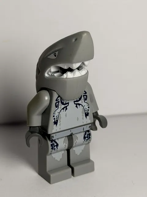 LEGO Atlantis Shark Warrior minifigure 8078 8060 8057