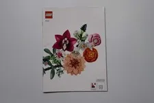 LEGO® Icons Botanical Collection 10342 Pretty Pink Flower Bouquet Instruction Ma