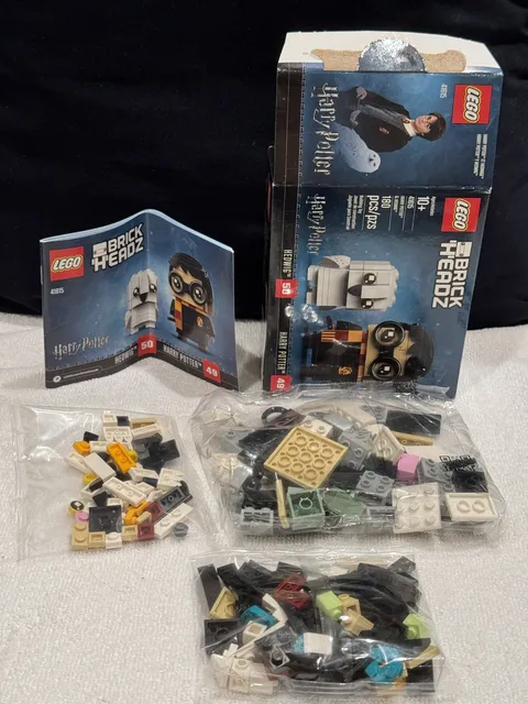Lego BrickHeadz Harry Potter & Hedwig 41615  Sealed Bags Brochure Box