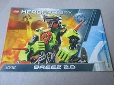 Lego 2142 Hero Factory Breez 2.0 Building Instructions Instruction  