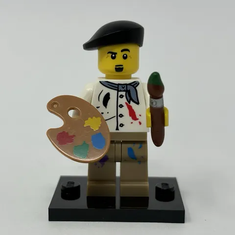 Lego Artist Minifigure Painter Collectible Series 4 CMF Complete