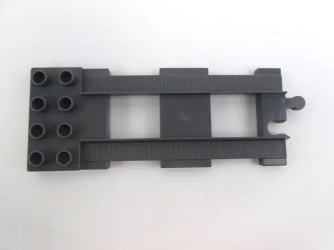 Lego Duplo Train Track End with 2 x 4 Plate on One End 31442