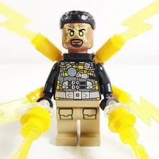 Lego Electro Minifigure Marvel Super Heroes Spider-Man No Way Home 76280 sh0945