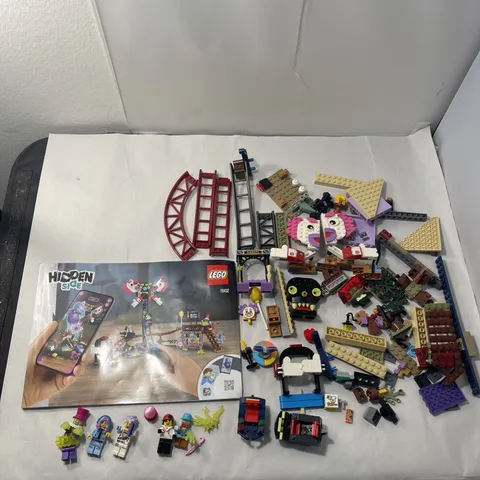 Lego Hidden Side Haunted Fairground 70432 As-Is Parts w/ 5 Mini-Figs & Manual