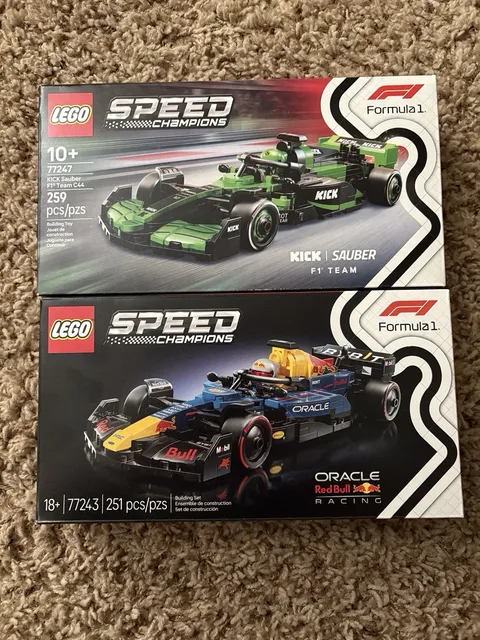 LEGO Speed Champions Formula 1 Red Bull And Kick