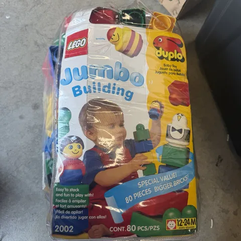 Lego Duplo Jumbo Building Blocks 80 Pc Vintage 1996 NEW IN PACKAGE