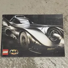 76139 Instruction Manual Only  LEGO DC Batman 1989 Batmobile, No Bricks, Retired