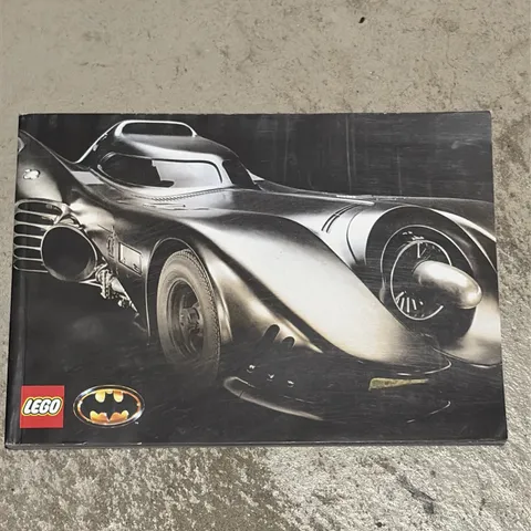 76139 Instruction Manual Only  LEGO DC Batman 1989 Batmobile, No Bricks, Retired