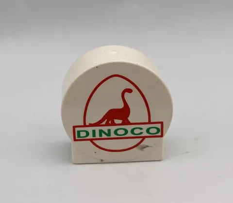 Lego Duplo Block Specialty Disney Cars Brick DINOCO Round Dino White