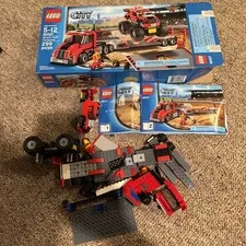 LEGO City 60027 Monster Truck Transporter Complete retired set.