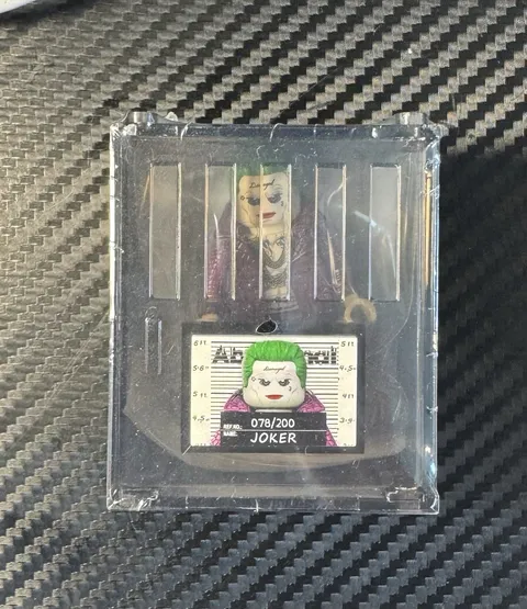 LEGO DC Superhero Suicide Joker Custom Minifigure By Abnormal