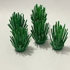 Lego 7909 Green Replacement Add-on Pieces Parts Lot of 5
