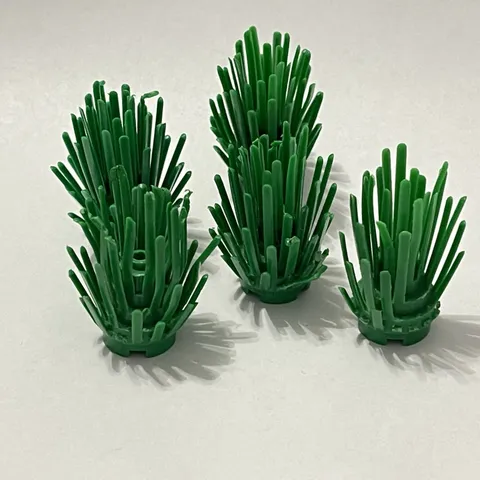 Lego 7909 Green Replacement Add-on Pieces Parts Lot of 5
