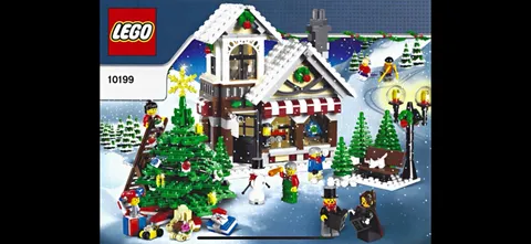 LEGO Winter Village Toy Shop 10199 100% COMPLETE