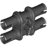 LEGO Part 32138 - Black Technic Pin Double with Axle Hole