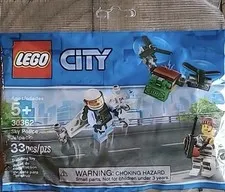Lego City 30362 Sky Police Jetpack (Polybag) New