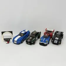 Lego Speed Champions Ford Mustang Fastback Mustang GT Ford GT GT40 Lot Of 4