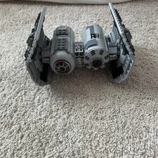 LEGO Star Wars TIE Fighter Ship Build/Model - Gray (As Pictured)