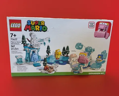 *BRAND NEW*  Lego Super Mario Fliprus Snow Adventure   #71417  *RETIRED*