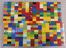 Lego Duplo Lot Of 320 2x2 Assorted Colors AU02c