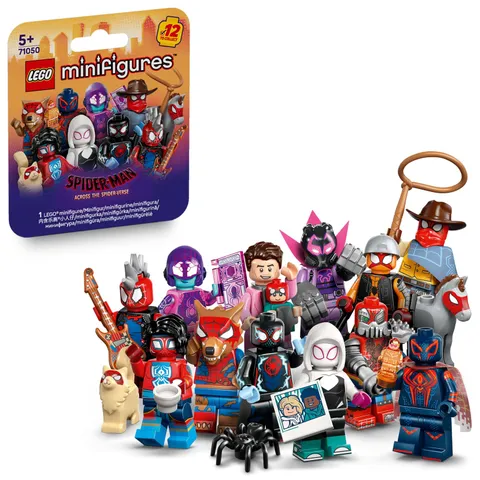 LEGO Minifigures Spider-Man: Across the Spider-Verse - Pack of 1, Multicolor