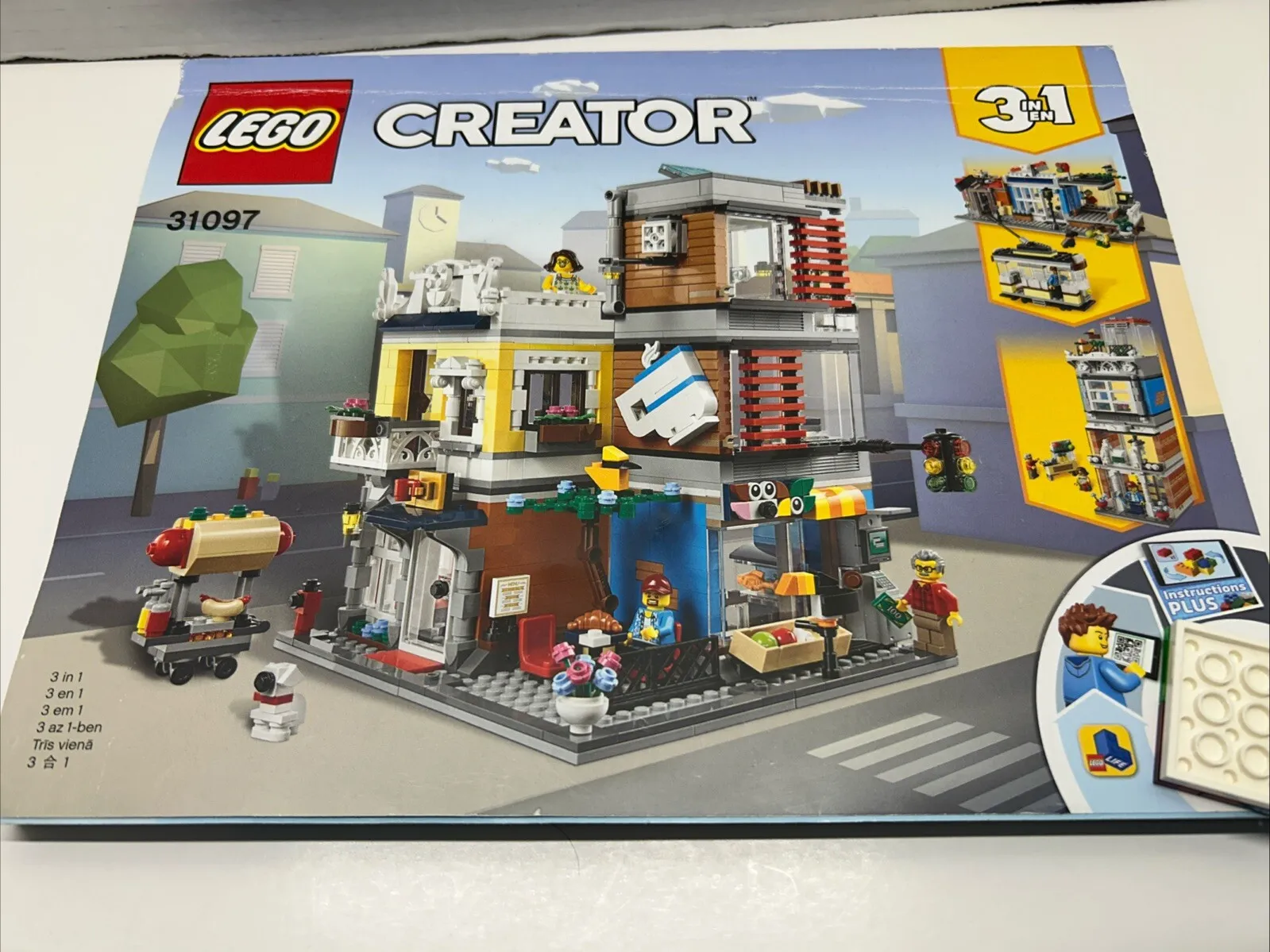 LEGO Creator 31097 Instruction Manual City Townhouse Pet Shop & Cafe