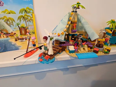 LEGO Friends Beach Glamping 41700 Set, 380 Pieces (2022)