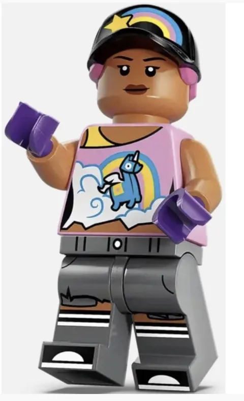 LEGO Fortnite Beach Bomber MINIFIGURE ONLY from Durrr Burger 77076
