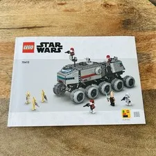 LEGO 75413 Star Wars Republic Juggernaut Manual Only No Bricks