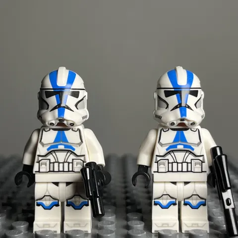 LEGO Star Wars 501st Legion Clone Trooper Minifigures Lot of 2 (75280) sw1094 3C