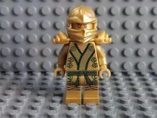 Lego Ninjago 70503 - Golden Lloyd Minifigure - Used