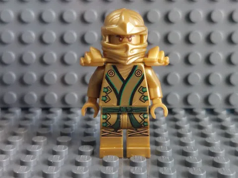 Lego Ninjago 70503 - Golden Lloyd Minifigure - Used