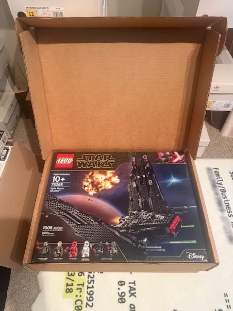LEGO Star Wars: Kylo Ren's Shuttle 75256 Retired New In Sealed Box MINT