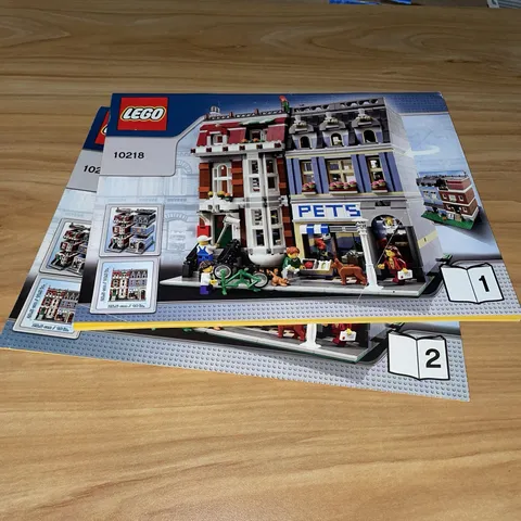 Lego Creator Expert Pet Shop Set 10218 Instructions (b)