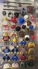 LEGO Vintage Castle Pirates Cowboys Western Indians Islanders Minifigures Parts