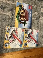 Misc Lego Manuals:  Creator, Technic, Star Wars.  No Bricks No Box