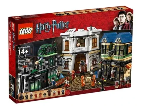 LEGO Harry Potter: Diagon Alley (10217) BOX NOT SEALED, BAGS ARE SEALED