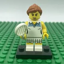 LEGO Collectible Minifigure Series 3 - Tennis Player - 8803 CMF #10 col046