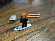 Lego # 60011 Surfer Rescue Mini Figure & Specialty Parts Only