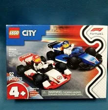 LEGO City 60464 F1 Williams Racing + Haas F1 Race Cars New Sealed