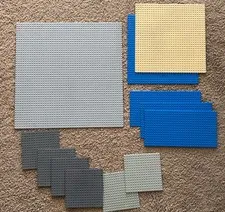 LEGO authentic used baseplates and flat bases
