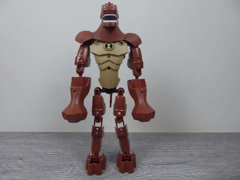 LEGO Ben 10: Alien Force set (8517) - Humungousaur (100% Complete)