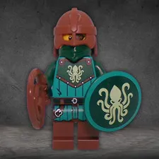 Lego 21358 Vending Machine Ideas Kraken Knight Minifigure Set-Rare idea229 Lots!