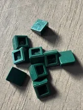 LEGO 54200 Dark Green Slope 30 1 x 1 x 2/3 Cheese Wedge 9 Pieces