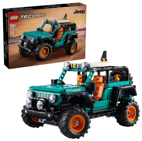 LEGO Technic Jeep Wrangler Rubicon 42227 Model Car Building Kit, New