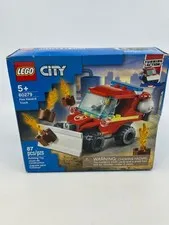 LEGO City Fire Hazard Truck 60279 Building Kit; Firefighter Toy That Makes a Coo